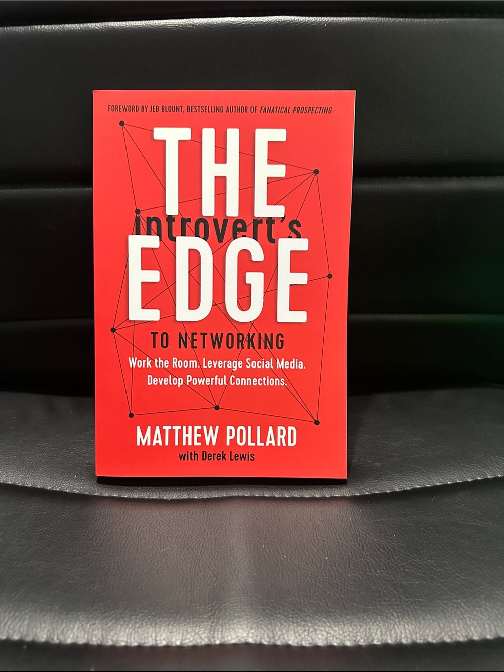 The Introvert's Edge to Networking - Red Paperback by
